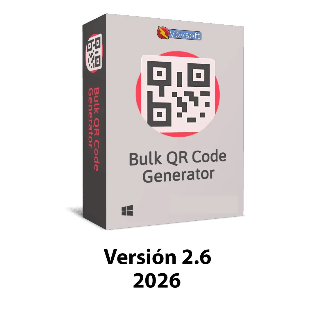 VovSoft Bulk QR Code Generator 2026